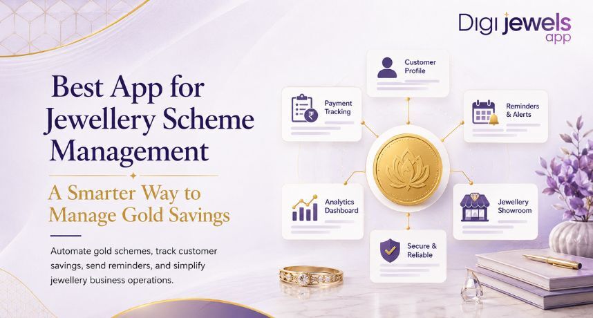 Best App for Jewellery Scheme Management: A Smarter Way to Manage Gold Savings