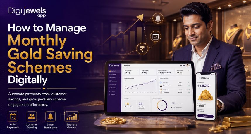 How to Manage Monthly Gold Saving Schemes Digitally